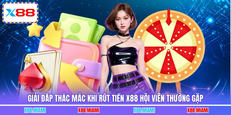 Giải đáp thắc mắc khi rút tiền X88 hội viên thường gặp